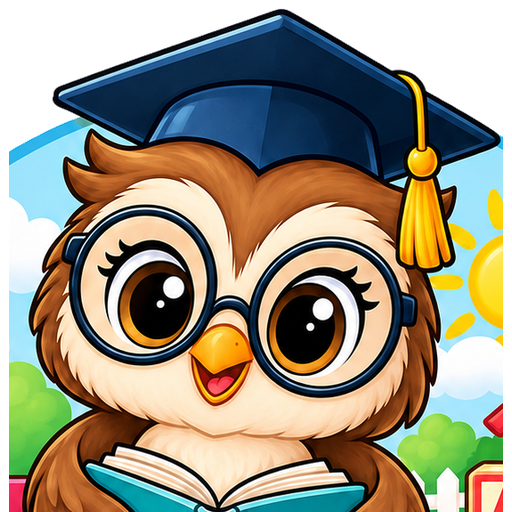 Ms. Rena's Preschool owl logo